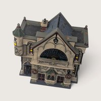 Vintage 2003 Dept 56 Theater of the Macabre Light Up Village House