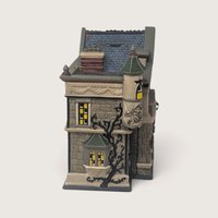 Vintage 2003 Dept 56 Theater of the Macabre Light Up Village House