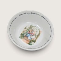 Vintage Wedgwood Peter Rabbit 3 Piece Childs Dinner Set 