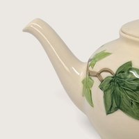 Vintage Franciscan Ivy Teapot Hand Decorated Ceramic