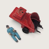 Vintage 1950s American Flyer AC Gilbert 779 Oil Drum Loader Train Accessory Box