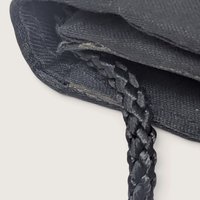 Vintage Milor Black Satin Evening Bag