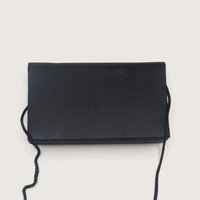 Vintage Milor Black Satin Evening Bag