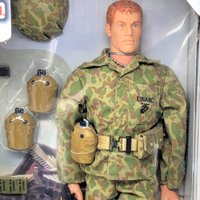 Vintage 1999 Hasbro GI Joe US Marine Dog Unit 12 Inch Action Figure