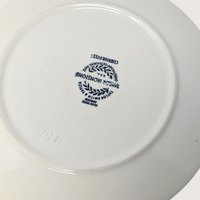 Vintage Currier and Ives Blue Dinner Plates Set of 4 Transferware