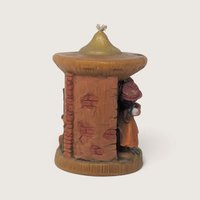 Vintage Gunter Kerzen Walldurn Carved Wax Candle Germany