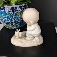 1987 Precious Moments In His Time Figurine