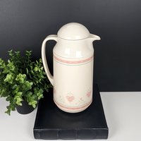Corning Corelle Forever Yours Plastic Coffee Carafe/Thermos and Lid