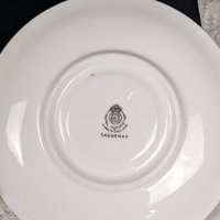 Vintage 1958 Gold Gilded Royal Worcester 'Saguenay' Tea Cup & Saucer