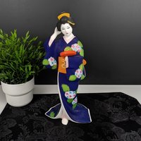 Vintage MCI Japan Bisque Geisha Figurine/Statue