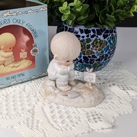 1987 Precious Moments In His Time Figurine