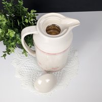 Corning Corelle Forever Yours Plastic Coffee Carafe/Thermos and Lid
