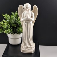 Vintage 11" Porcelain Angel Figurine/Statue by Cracker Barrel