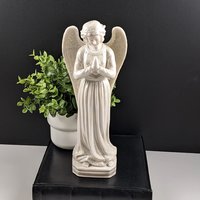 Vintage 11" Porcelain Angel Figurine/Statue by Cracker Barrel