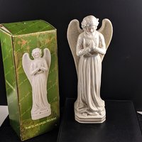 Vintage 11" Porcelain Angel Figurine/Statue by Cracker Barrel