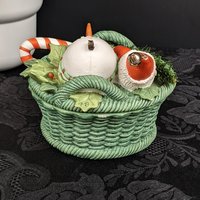 Vintage Marjolein Bastin Christmas Trinket Box