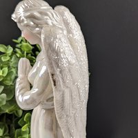 Vintage 11" Porcelain Angel Figurine/Statue by Cracker Barrel