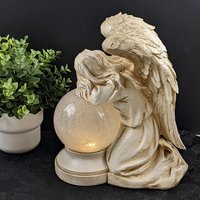 Resin Angel Statue with Light