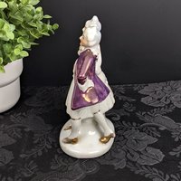 Vintage Porcelain Colonial Couple Figurine, Made in Japan