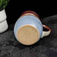 Vintage Otagiri Pottery Mug with Horses