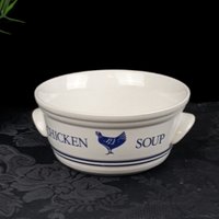 FTDA Chicken Soup Handled Bowl