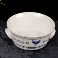 FTDA Chicken Soup Handled Bowl