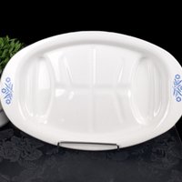Vintage Corningware Cornflower P-19 13" Roasting Platter