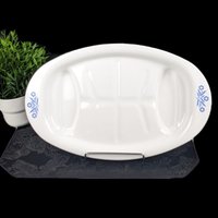 Vintage Corningware Cornflower P-19 13" Roasting Platter