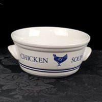FTDA Chicken Soup Handled Bowl