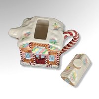 Caffco 1995 Gingerbread House Teapot