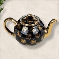 Vintage Hall 050 GL French Daisy Teapot (6-Cup)