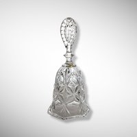 Vintage Echt Bleikristall Lead Crystal Bell Made by Hofbauer of Germany