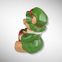 Pair of Vintage Homco Christmas Bear Figurines 5175
