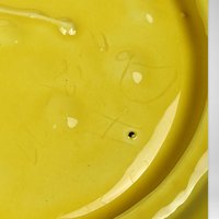 Vintage 1977 Yellow Arnels Pitcher and Basin