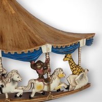 Vintage 1979 Carousel Wall Décor, Universal Statuary