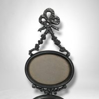Vintage Metal Double Photo Frame: Timeless Elegance for Memories