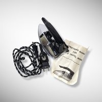 Vintage Folding Travel Iron Model A1-40