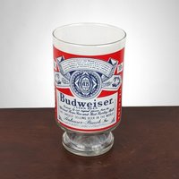 Vintage Budweiser Oversized Beer Glass