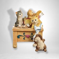 Vintage Cats San Francisco Music Box: Melodic Feline Charm