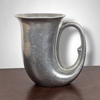 Wilton Armetale Plough Tavern Pewter Horn Mug