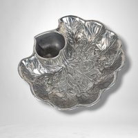 Wilton Armetale Pewter Serving Bowl: Timeless Elegance for Entertaining