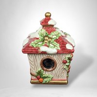 Fitz and Floyd Holiday Treasure Covered Box: Elegant Seasonal Decor