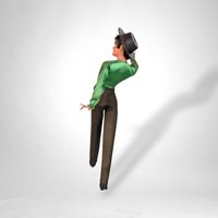 Vintage 12" Marin Flamenco Dancing Couple Figurines