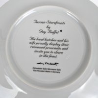 Tuscan Storefronts by Guy Buffet Salad Plate, Your Choice