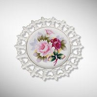 Hand Painted Vintage Plate 