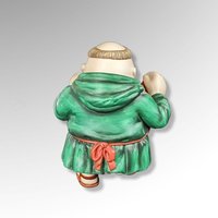 1990s Dept. 56 Merrymaker 'Godfrey the Gatherer' Figurine - Festive Holiday Collectible