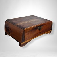 1930s Cedar Storage Box, Dresser Box, Jewelry Box