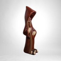 1972 Handmade Ceramic Monk Figurine