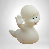 1995 Casper the Friendly Ghost Glow in the Dark Hand Puppet