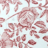 Churchill Pink Peony 12" Oval Serving Platter